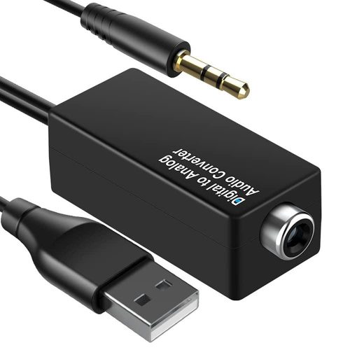 Douk Audio D15 DAC Convertor Digital-Analog USB cu ieșire coaxială și de 3.5mm