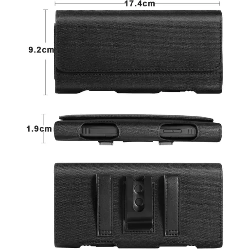 Husă cu prindere la curea Gcepls pentru Samsung Galaxy S23 Ultra/S22 Ultra/S21 Ultra, cu sistem magnetic și suport pentru carduri