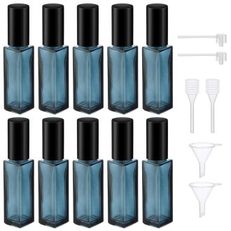  Set 10 bucăți Segbeauty, flacoane atomizor reîncărcabile, spray parfum de călătorie, 10 ml