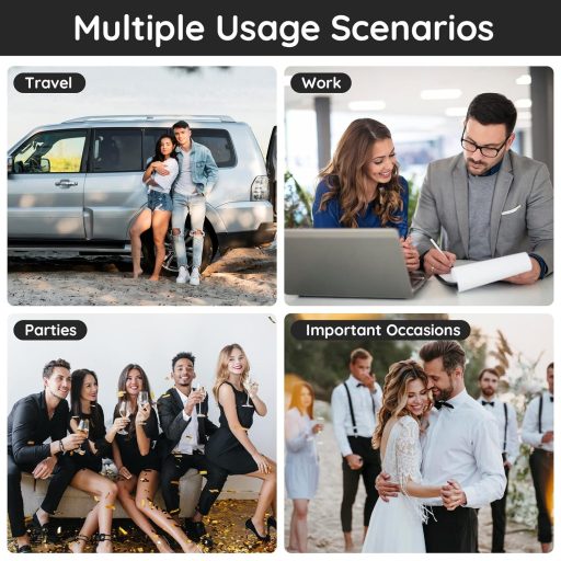 Set 10 bucăți Segbeauty, flacoane atomizor reîncărcabile, spray parfum de călătorie, 10 ml