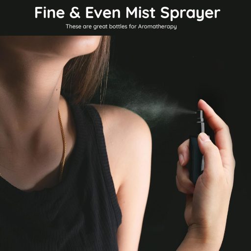 Segbeauty 10ml Utazó Parfüm Spray Üveg 10db Szett Tölthető Atomizáló Flakon