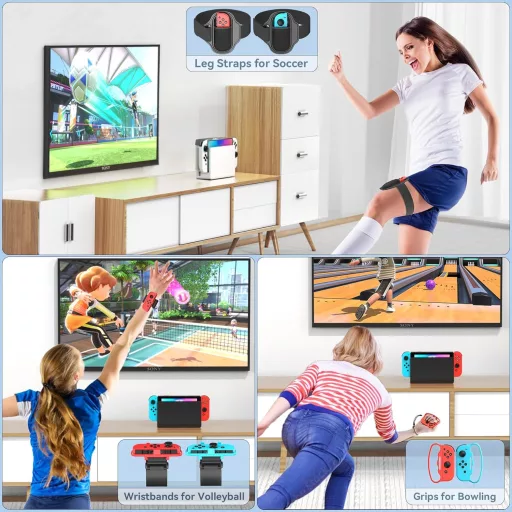Tokluck Switch Sports Kiegészítő Szett Tárolóval OLED Kompatibilis