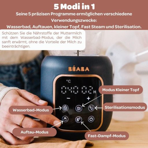 Béaba 5 funkciós cumisüveg melegítő és sterilizáló készülék