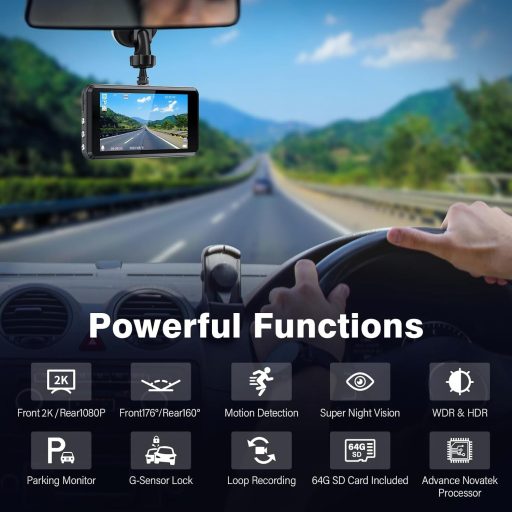 Cameră auto de bord Full HD pentru orice mașină