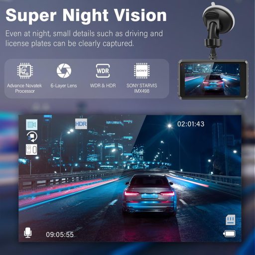 Cameră auto de bord Full HD pentru orice mașină