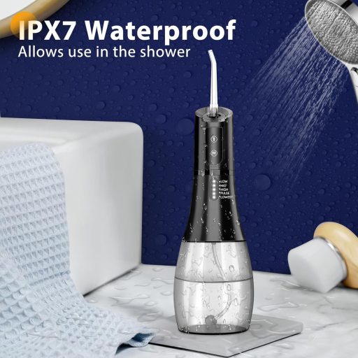 Vinmall Szájzuhany Vezeték Nélküli 5 Módú 6 Fej IPX7 Vízálló Fogselyem