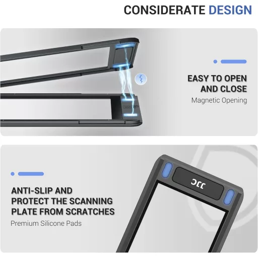 Suport negativ film 120 JJC pentru scaner flatbed, scanare format mediu