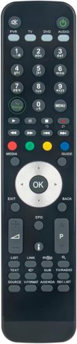 ALLIMITY RM-F10 Távirányító HUMAX TIVUMAX PRO HD-6800S HD-6600S Készülékekhez - Ergonomikus, 10m Hatótávolság, 25 Gombos