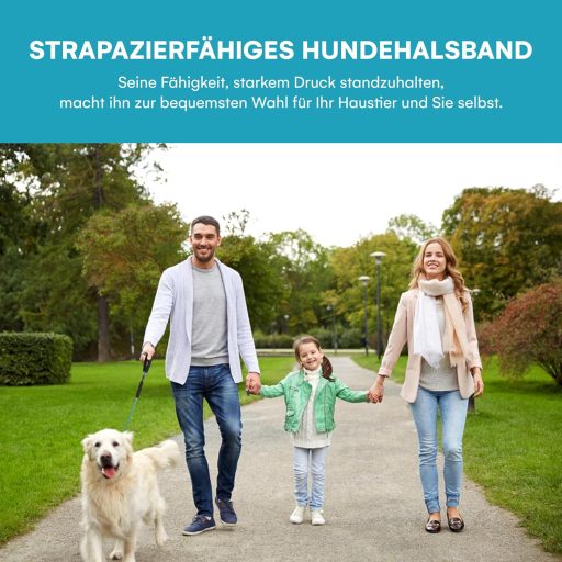 Happilax Kutyapóráz 185 cm - Csúszásgátló Fogantyú, Állítható Hossz, Fényvisszaverő Nylon Anyag, Anti-Fojtó Zárral, Két Kutya Sétáltatására