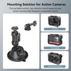 GoPro és DJI kamera rögzítő dupla tapadókorongos autós szélvédőtartó - SMALLRIG 4193