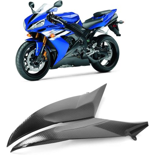 Panouri laterale rezervor motocicletă Leapiture, fibră de carbon, R1 2004-2006