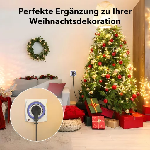 Temporizator mecanic HBN 15 minute 96 poziții 2 buc. Siguranță pentru copii 16A 3680W