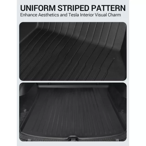BASENOR Tesla Model Y csomagtartó szőnyeg, vízálló, csúszásmentes gumibetét 2021-2023