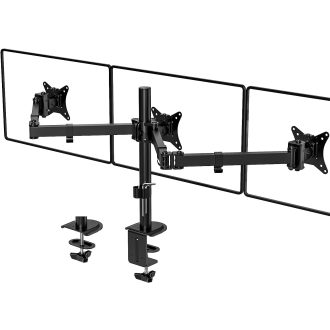   IMtKotW 3 monitoros asztali tartó 17-27 hüvelykes lapos és ívelt képernyőhöz VESA 75x75 100x100