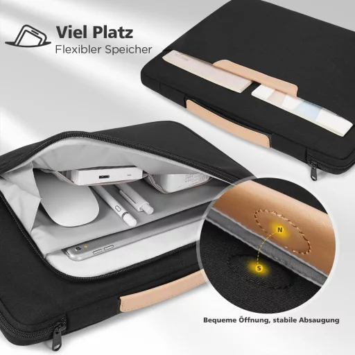 NIDOO 15,6-16 inčna torba za laptop MacBook Pro M2 M1 ThinkPad Yoga MateBook