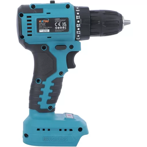 Mașină de găurit și înșurubat cu acumulator KATSU FIT-BAT 21V, fără perii, cu lumină LED
