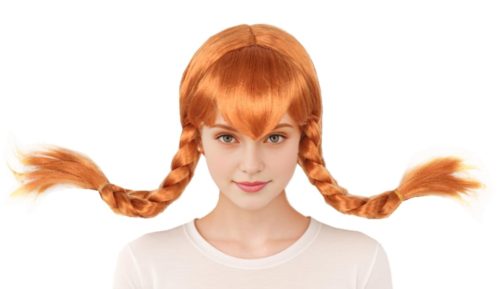 Topcosplay Hosszú Világosbarna Fonott Paróka Nőknek - Hőálló Műhaj Cosplay és Halloween Jelmezekhez, Göndör Hajstílus
