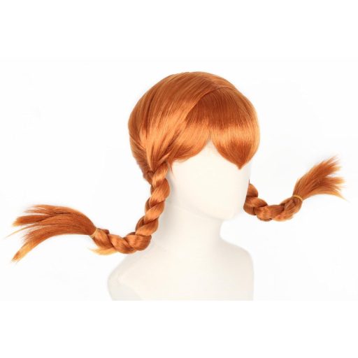 Perucă împletită lungă, șaten deschis Topcosplay pentru femei - Păr sintetic termorezistent pentru cosplay și costume de Halloween, stil de păr ondulat