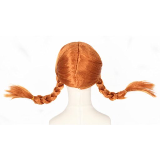 Perucă împletită lungă, șaten deschis Topcosplay pentru femei - Păr sintetic termorezistent pentru cosplay și costume de Halloween, stil de păr ondulat