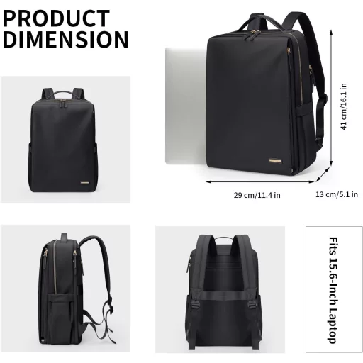 Dámsky ruksak na notebook GOLF SUPAGS 15,6" vhodný do lietadla na prácu a cestovanie