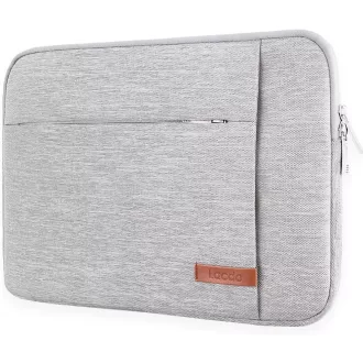   Lacdo Laptop Sleeve 15" MacBook Air M4/M3/M2 és Dell XPS 15 Plus szürke tok