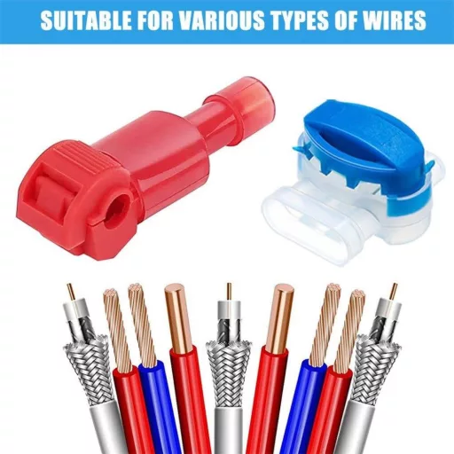 Set de 10 conectori de cablu impermeabili, cu 3 poli.