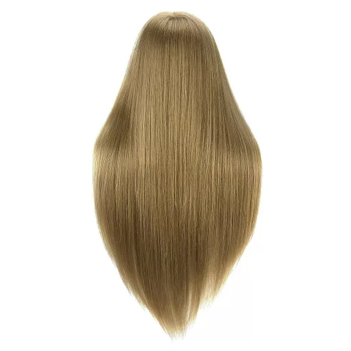 Neverland Beauty & Health 71cm szőke gyakorló fejmodell valódi hajjal, tartóval
