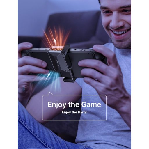 JSAUX Steam Deck hűtőventilátor állvánnyal, gaming cooler kiegészítő