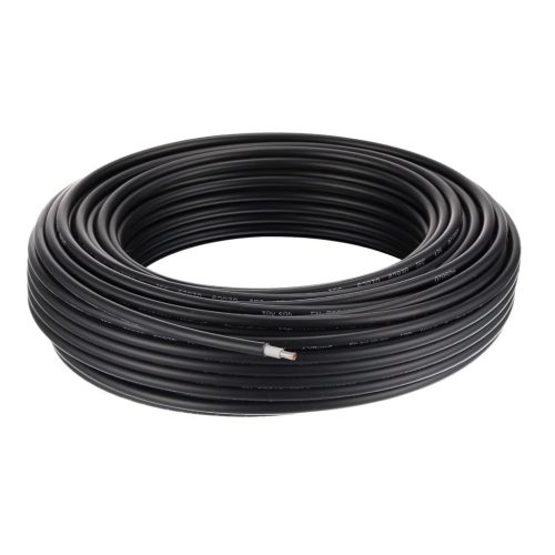 Sourcing Map 6mm² Napelem Kábel 30m, Fekete - 1500V PV Hosszabbító Vezeték