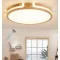 Plafonieră rotundă GHiycotdl 40 cm, 24W, reglabilă, 3000-6000K, design lemn