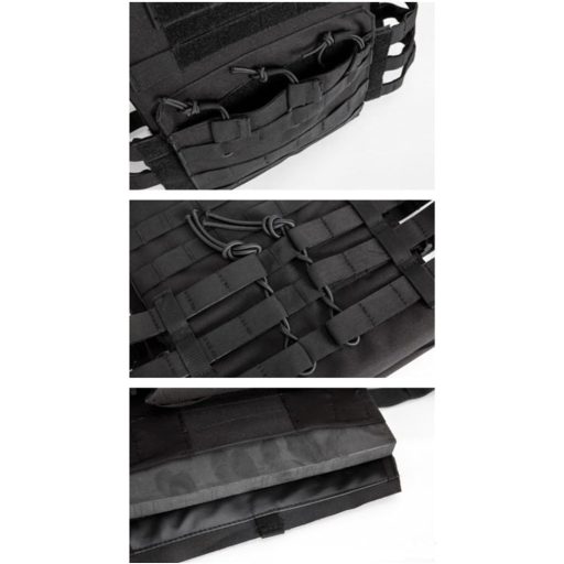 Vestă tactică QMFIVE, sistem Molle, pentru airsoft și vânătoare