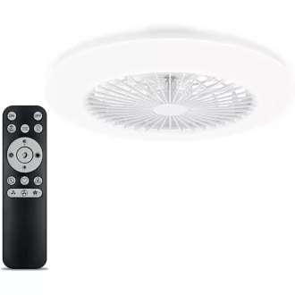   Philips Amigo LED mennyezeti lámpa ventilátor 60W távirányítóval 49cm - 49cm Durchmesser, White Light