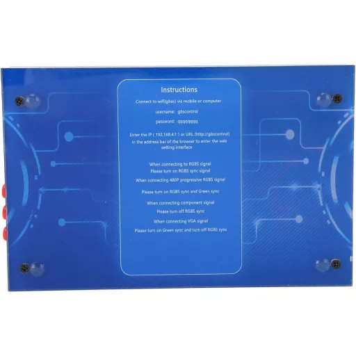 Convertor Video VBESTLIFE GBSC 1080P HDMI VGA Scart Ypbpr pentru Jocuri Retro