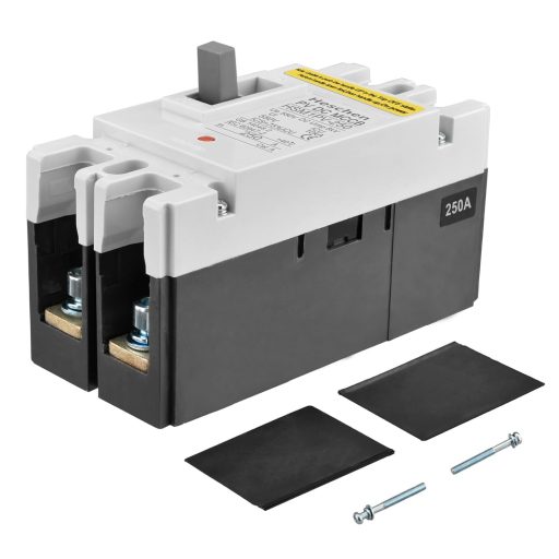 Întrerupător automat pentru circuite fotovoltaice Heschen DC 250A, 550V pentru sisteme solare