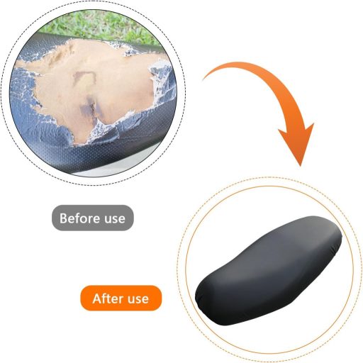 Husă de protecție impermeabilă din piele pentru șaua motocicletei/scuterului, universală DAWRIS