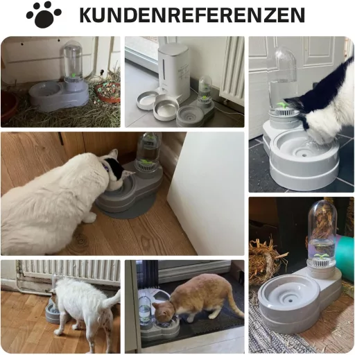 Septillar 580ml Automata Ivóadagoló Macskáknak és Kutyáknak Szűrővel
