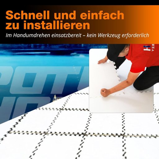 Syntetické ľadové dlaždice Potent Hockey – rozšíriteľná tréningová plocha z umelého ľadu