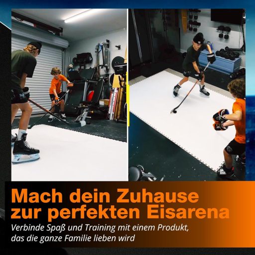 Syntetické ľadové dlaždice Potent Hockey – rozšíriteľná tréningová plocha z umelého ľadu