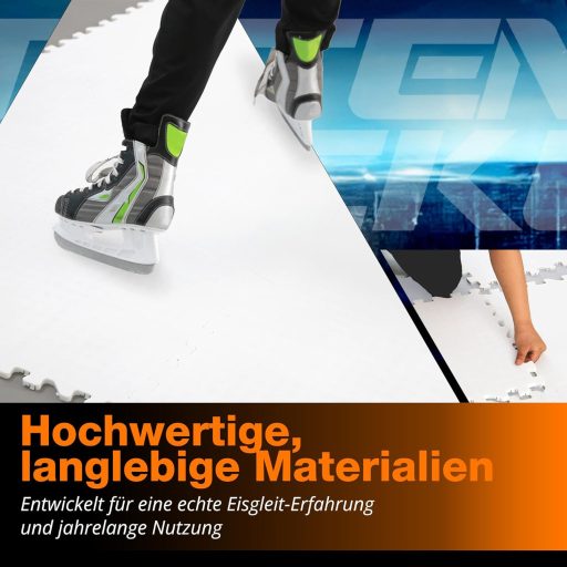 Potent Hockey szintetikus jégpálya csempe - bővíthető műjég edzőpálya