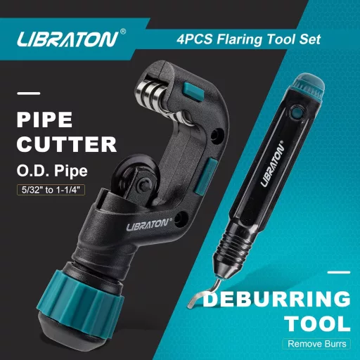 LIBRATON Rozširovač medených a hliníkových rúr 6-19 mm s rezačkou rúr