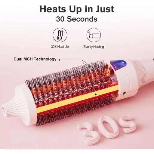 K&K Keratin Védő Ionos Hőkefe 45mm - 2in1 Hajegyenesítő és Göndörítő