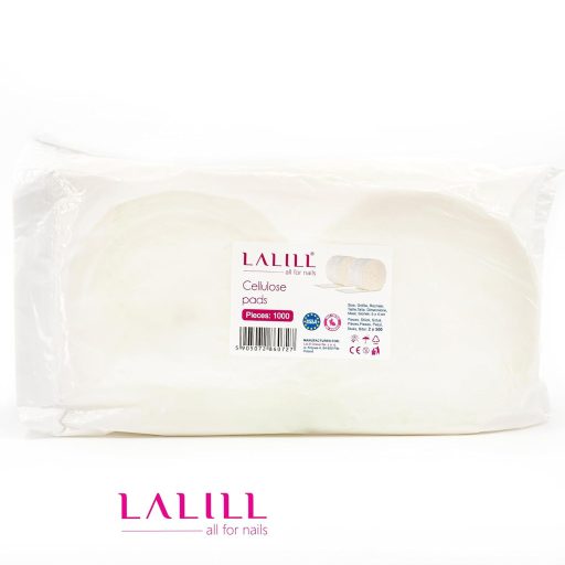 Set Degresant Unghii LALILL 1000ml - Lichid de Curățare Unghii Artificiale cu 1000 Bucăți Dischete Celulozice, pentru Gel Lac și Unghii Hibrid