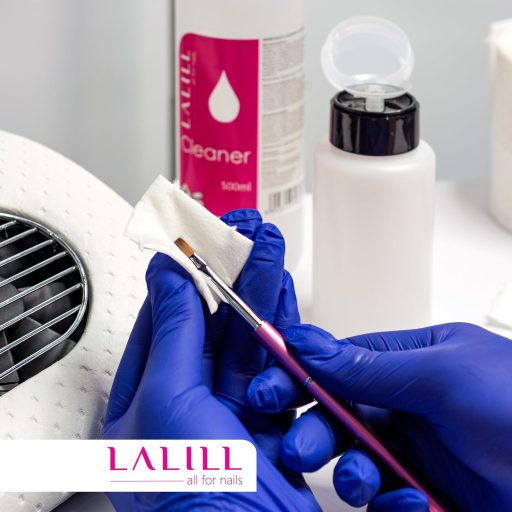 Set Degresant Unghii LALILL 1000ml - Lichid de Curățare Unghii Artificiale cu 1000 Bucăți Dischete Celulozice, pentru Gel Lac și Unghii Hibrid