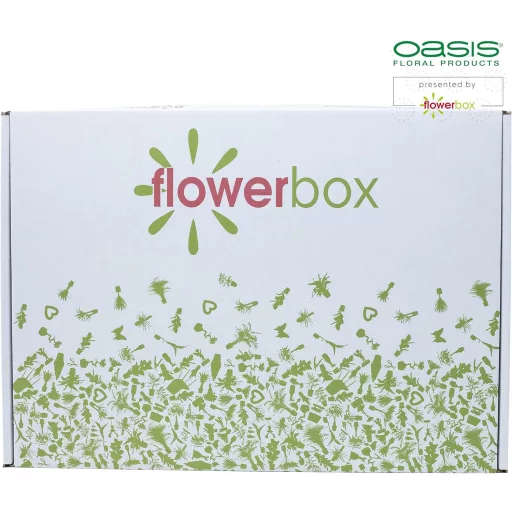Flowerbox 3db Eredeti Oasis SEC Száraz Virághabszivacs Szárított Virágokhoz - 23x11x3,6cm Esküvő Születésnap Dekoráció