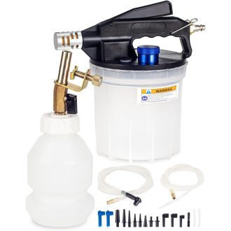   GOTLUCK Féktöltő Légnyomásos 2L Fékvédelem Szilikon Csővel és Adapter Készlet