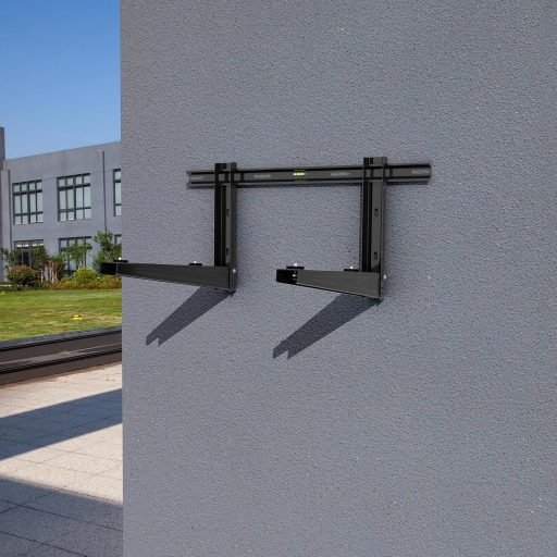 Univerzálna nástenná konzola pre vonkajšiu klimatizačnú jednotku Cherbowing, 550 mm, 9000-36000 BTU