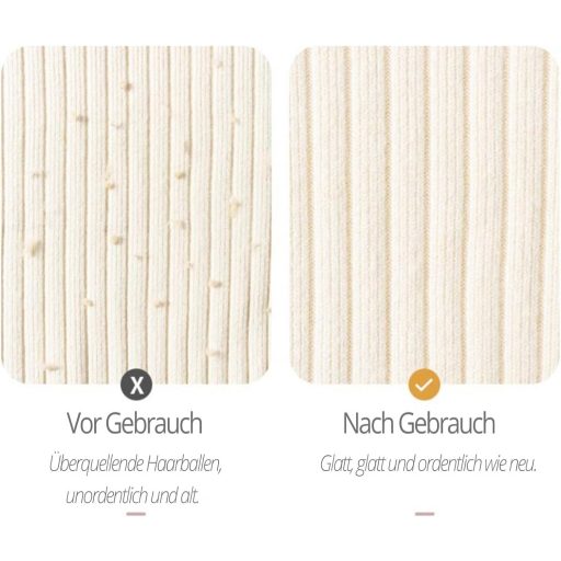 KOBOKO Čarobna četka za uklanjanje dlaka - 2 kom, dvostrana, prijenosna (ružičasta, plava)