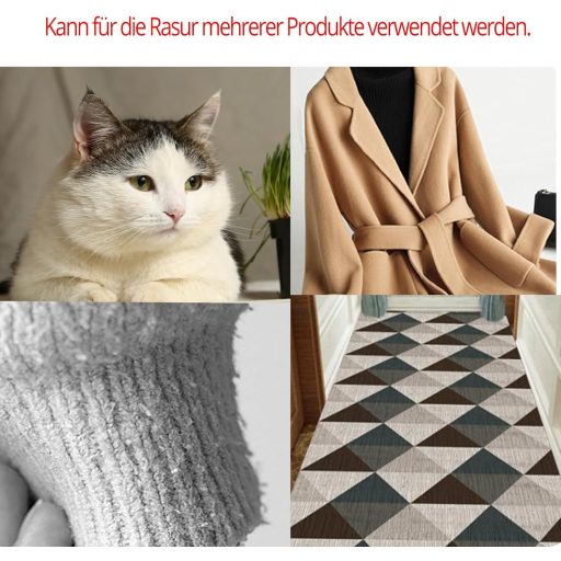 KOBOKO Čarobna četka za uklanjanje dlaka - 2 kom, dvostrana, prijenosna (ružičasta, plava)