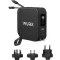 Wurk 5 v 1 PowerPack – 10000mAh Powerbank s bezdrôtovým nabíjaním, vstavaným USB-C a Lightning káblom, cestovným adaptérom a rýchlym nabíjaním