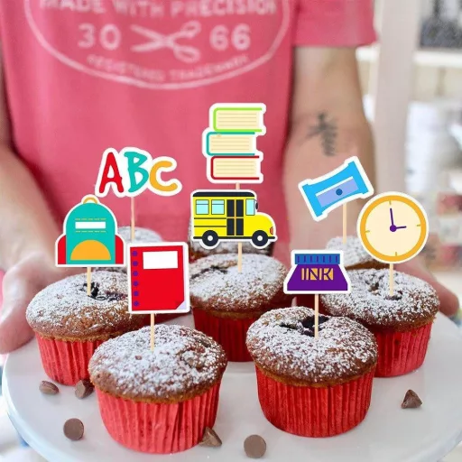 Iskolakezdő dekorációs szett - Első nap az iskolában